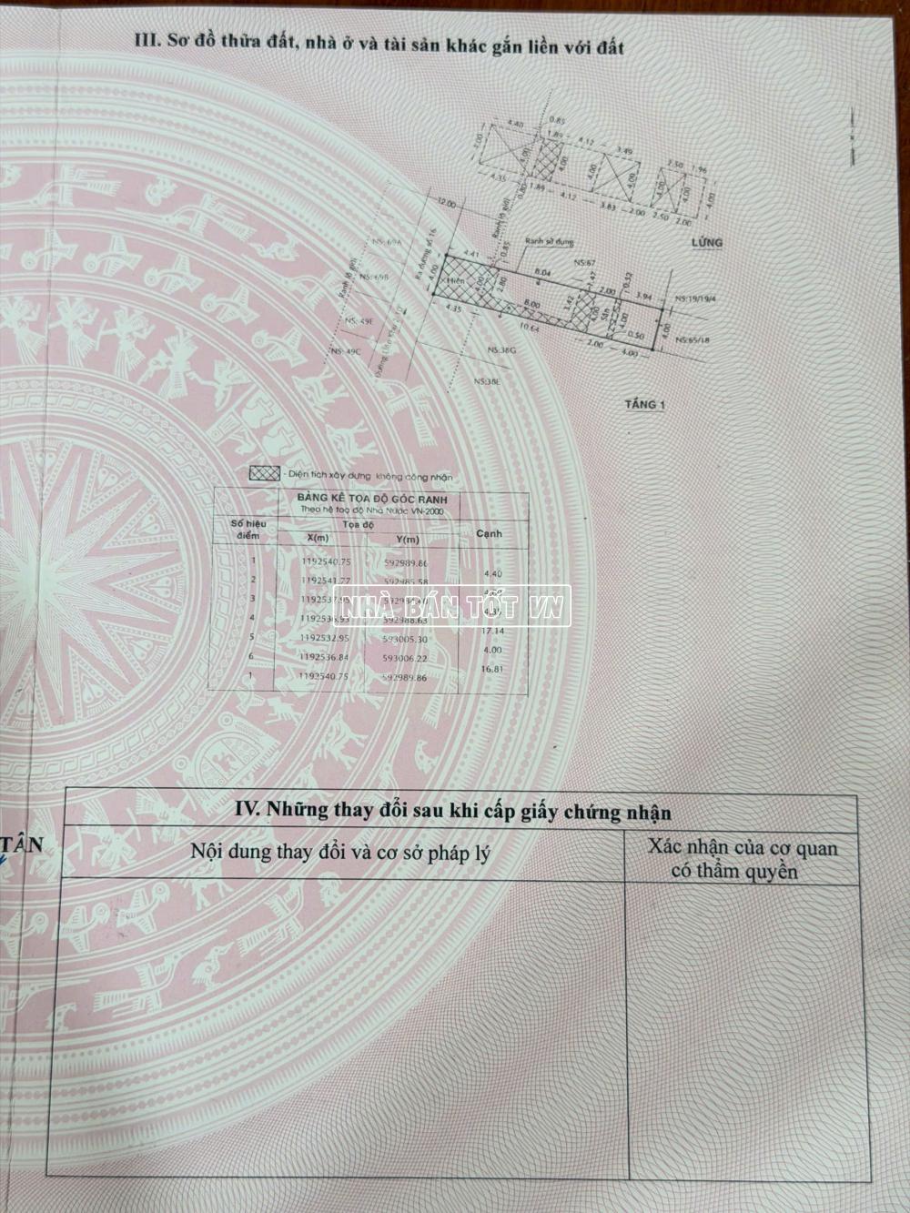 Nhà bán mặt tiền đường Lk 2-10 Phường Bình Hưng Hòa A 6 nha ban mat tien duong lk 2 10 phuong binh hung hoa a
