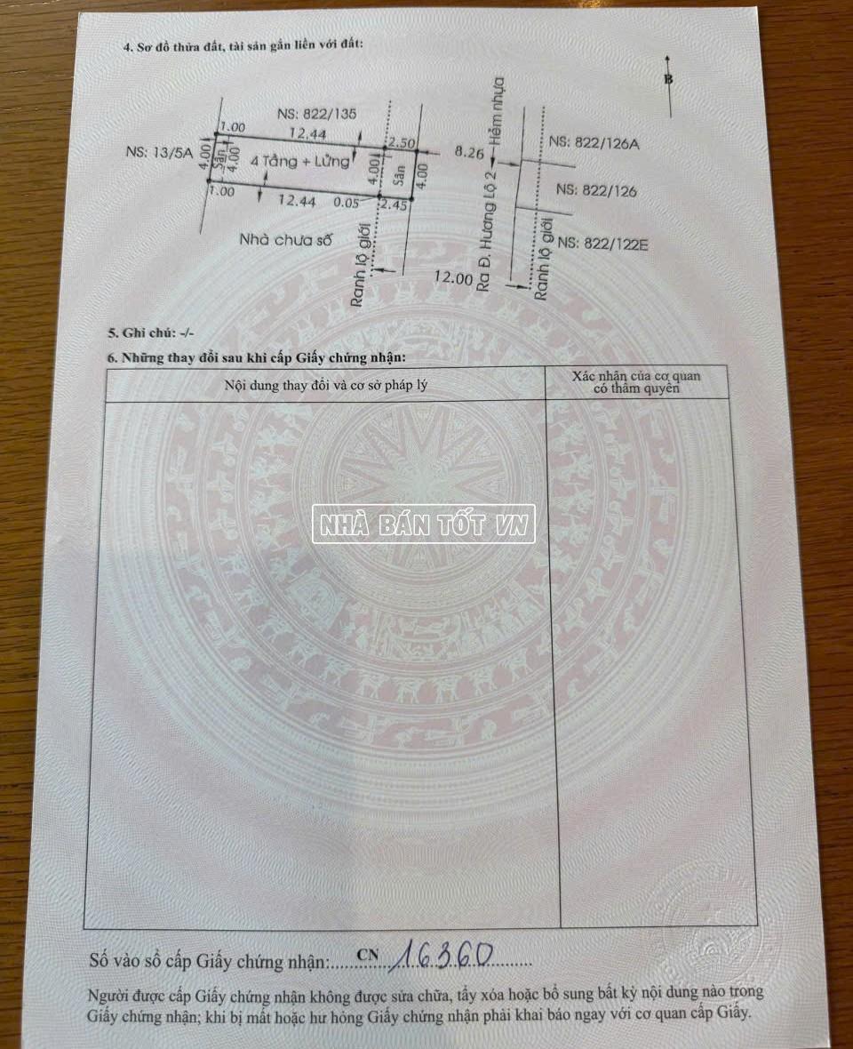 Bán nhà hẻm 822/ đường Hương Lộ 2 Phường Bình Trị Đông 21 ban nha hem 822 duong huong lo 2 phuong binh tri dong